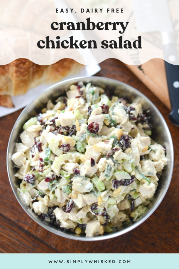 DeliStyle Cranberry Chicken Salad Simply Whisked