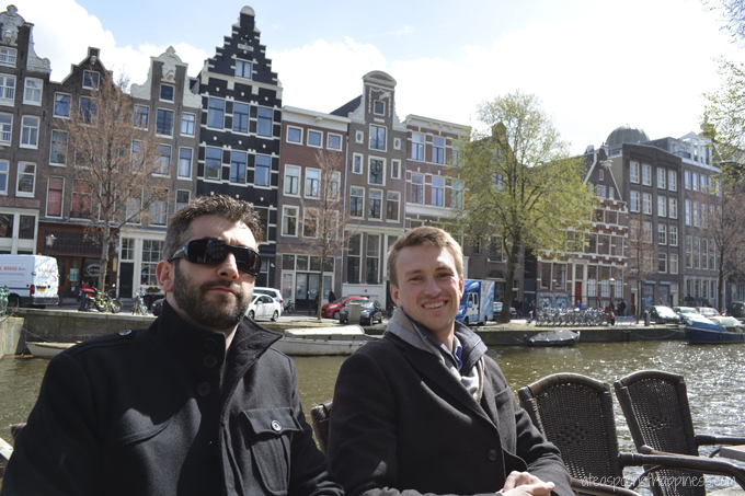 Canal side cafes in Amsterdam - ateaspoonofhappiness.com