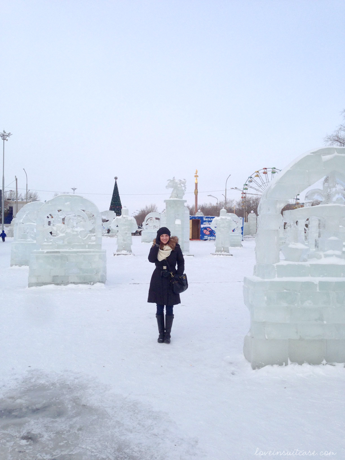 Kokshetau Ice Sculptures