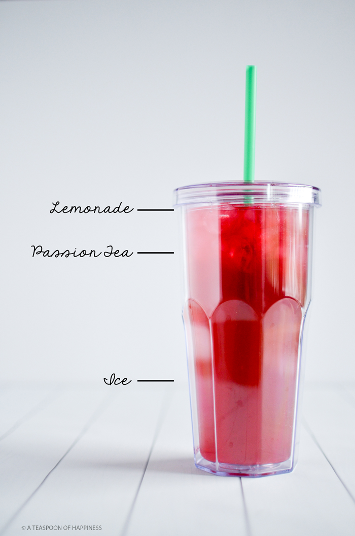 Make your own Passion Tea Lemonade | A Teaspoon of Happiness