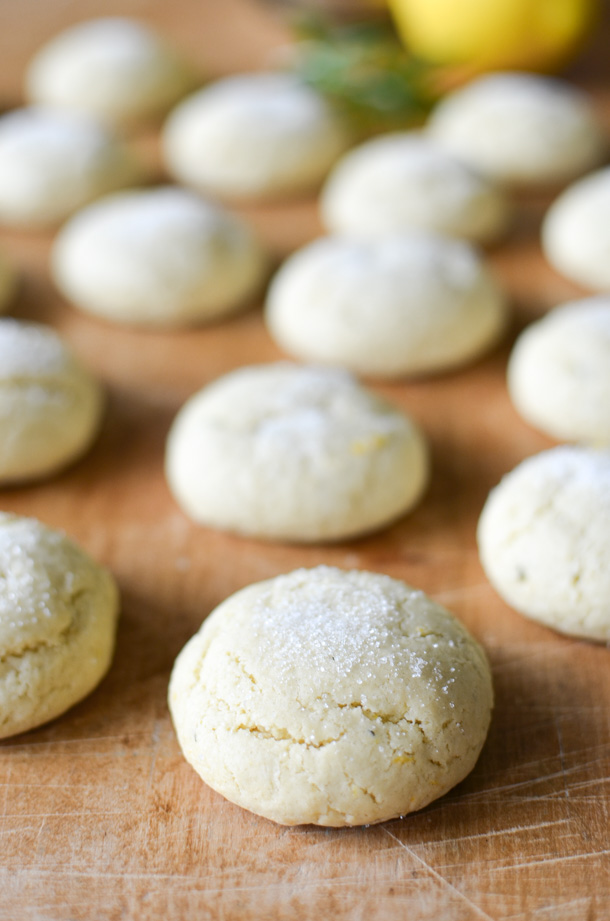Lemon Rosemary Olive Oil Cookies Simply Whisked