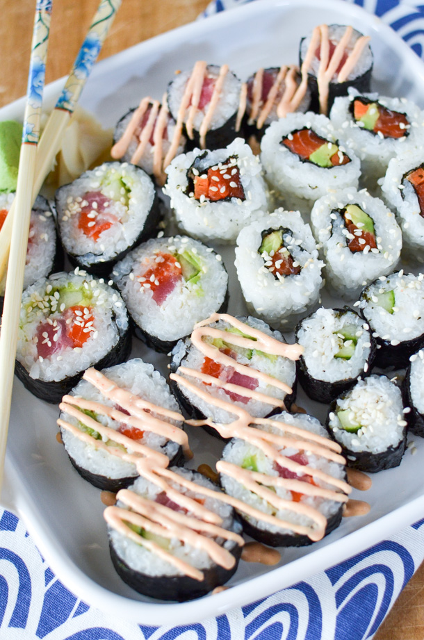Spicy Sushi Sauce | simplywhisked.com