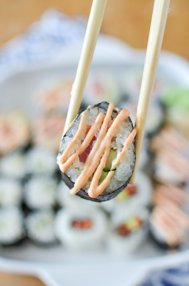 Spicy Sushi Sauce | simplywhisked.com