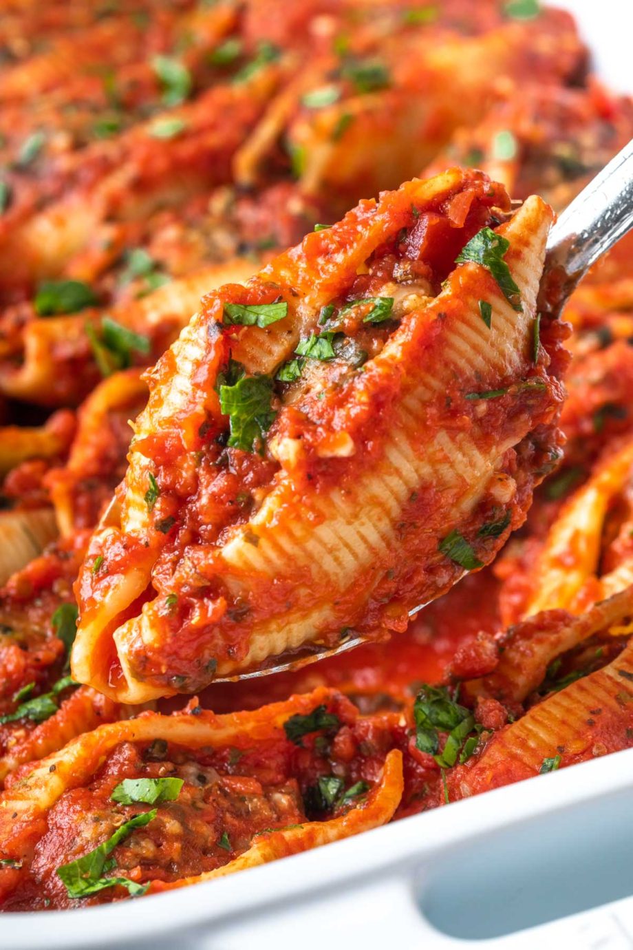 Meatloaf Stuffed Shells Meat Stuffed Shells - Simply Whisked