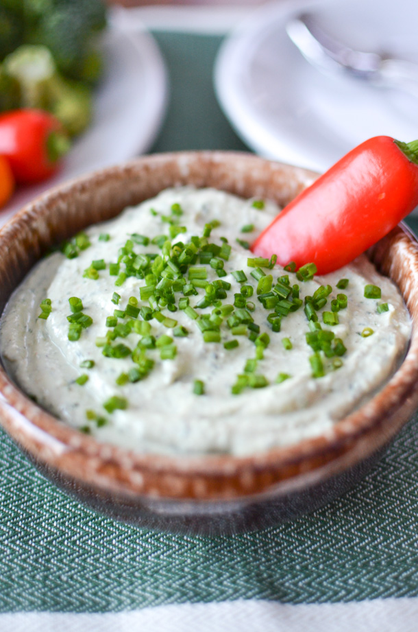 Lactose Free Cottage Cheese Ranch Dip Simply Whisked