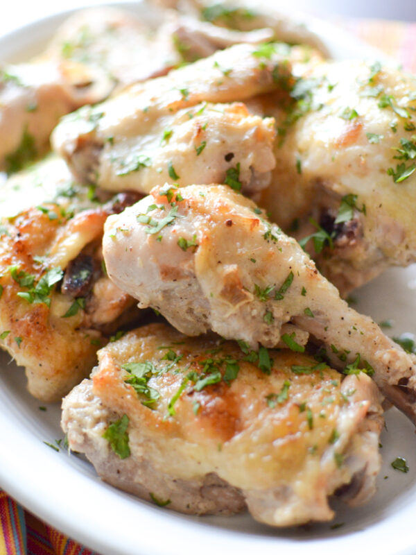 5 Ingredient Coconut Chicken | simplywhisked.com