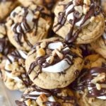 Rocky Road Cookies | Gilmore Girls recipe | @simplywhisked