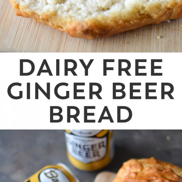 Dairy Free Ginger Beer Bread | @simplywhisked