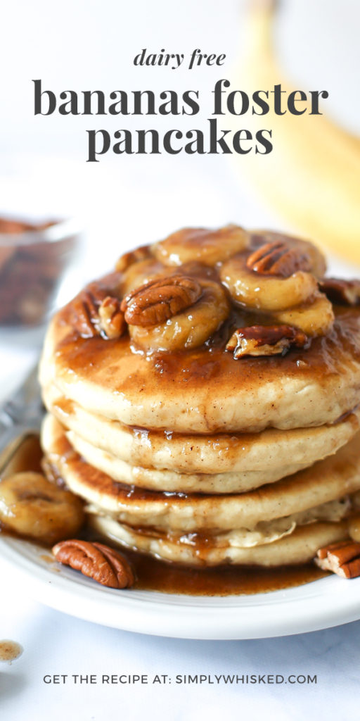 Bananas Foster Pancakes Simply Whisked