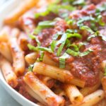 2 Minute Marinara Sauce | Easy marinara sauce, quick pasta sauce, fast dinner recipe, budget dinner recipe | @simplywhisked