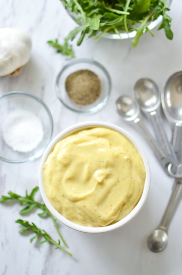 The Easiest 2 Minute Homemade Aioli - Simply Whisked