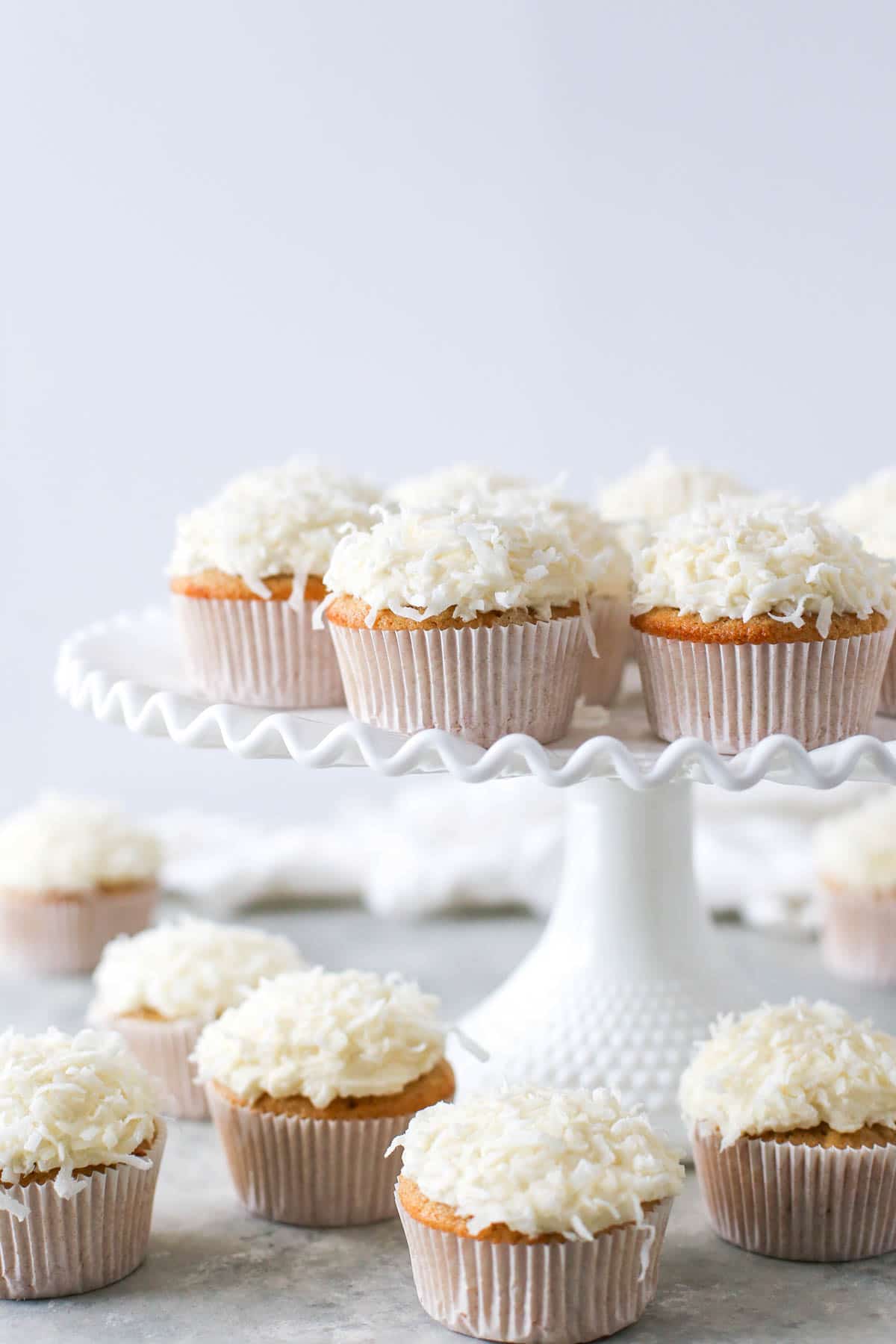 Dairy Free Coconut Cupcakes