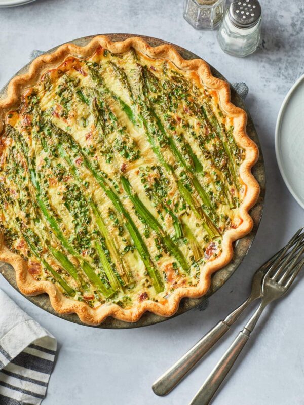 asparagus quiche