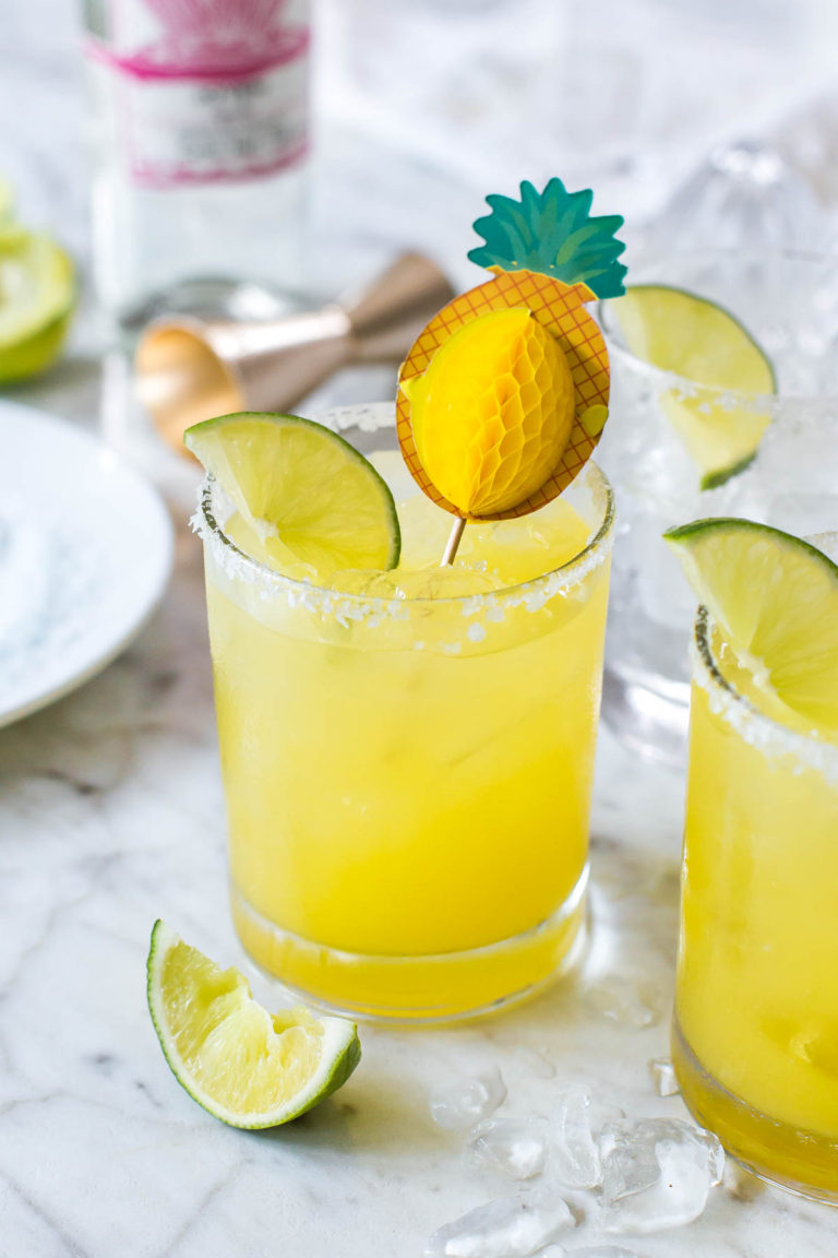 Pineapple Mezcal Margarita