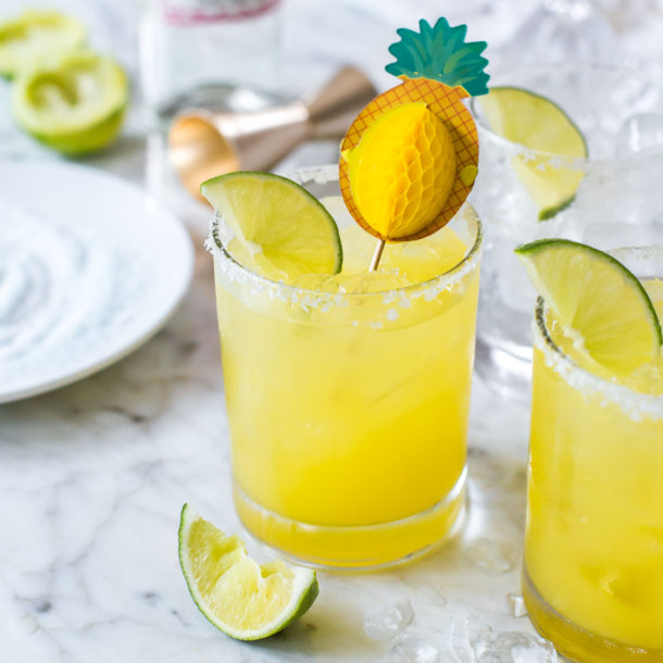 Pineapple Mezcal Margarita