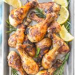 Rosemary Beer Brined Chicken Drumsticks