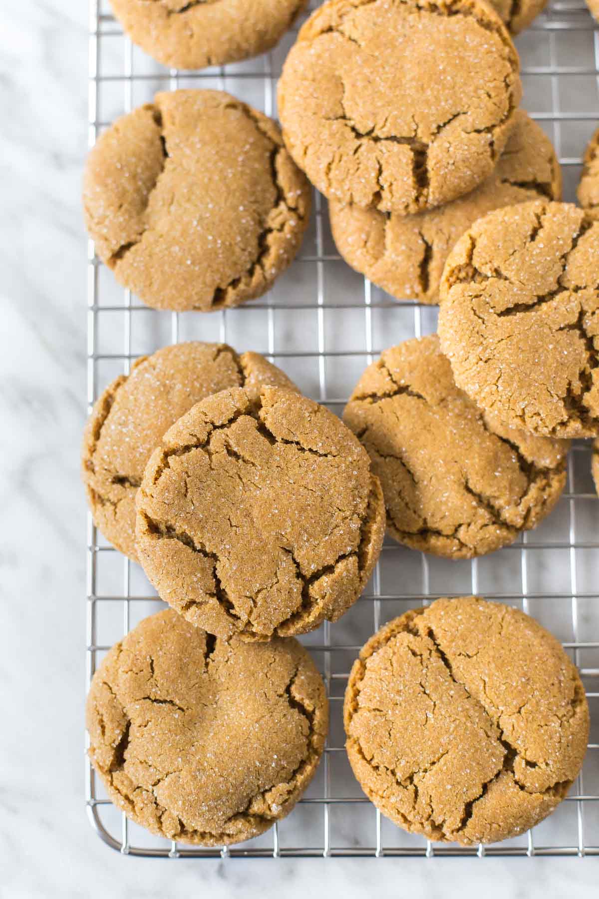 Soft Gingersnap Cookies