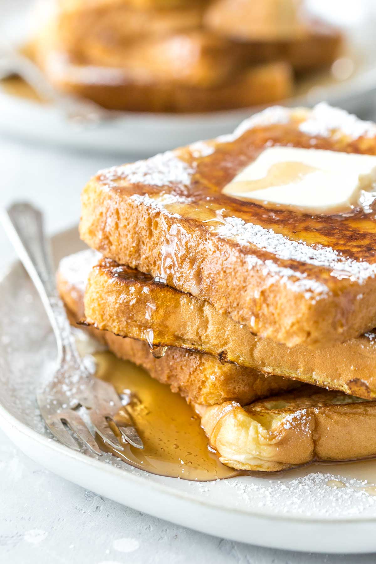 The BEST Dairy Free French Toast - Simply Whisked