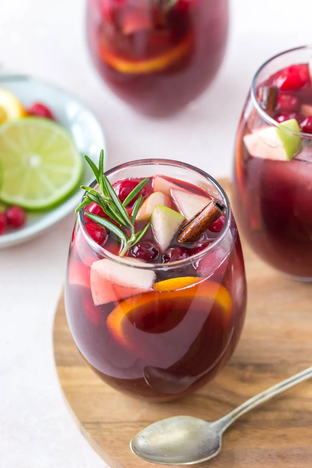 Christmas Sangria - Simply Whisked
