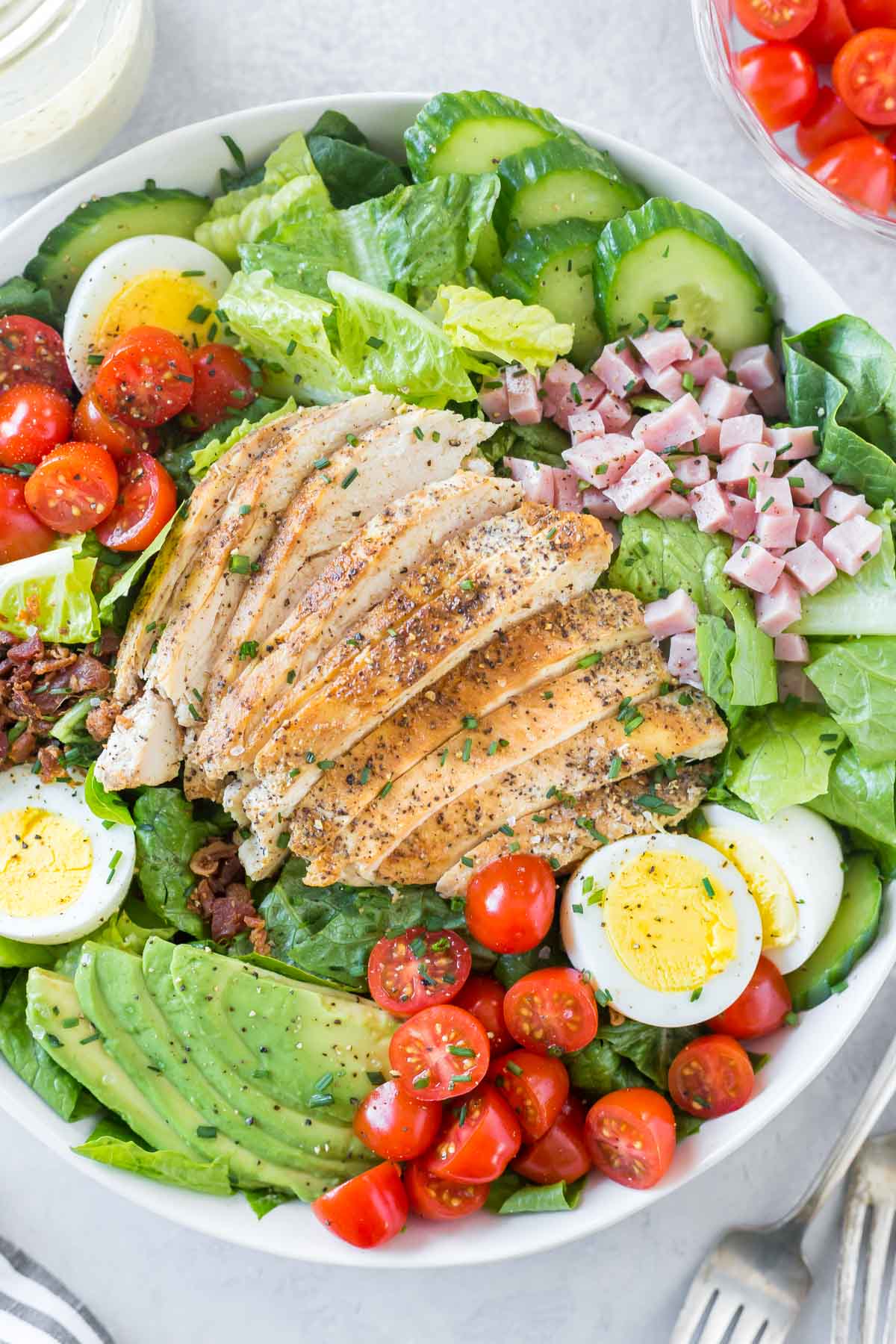 Chicken Cobb Salad-9 - Simply Whisked