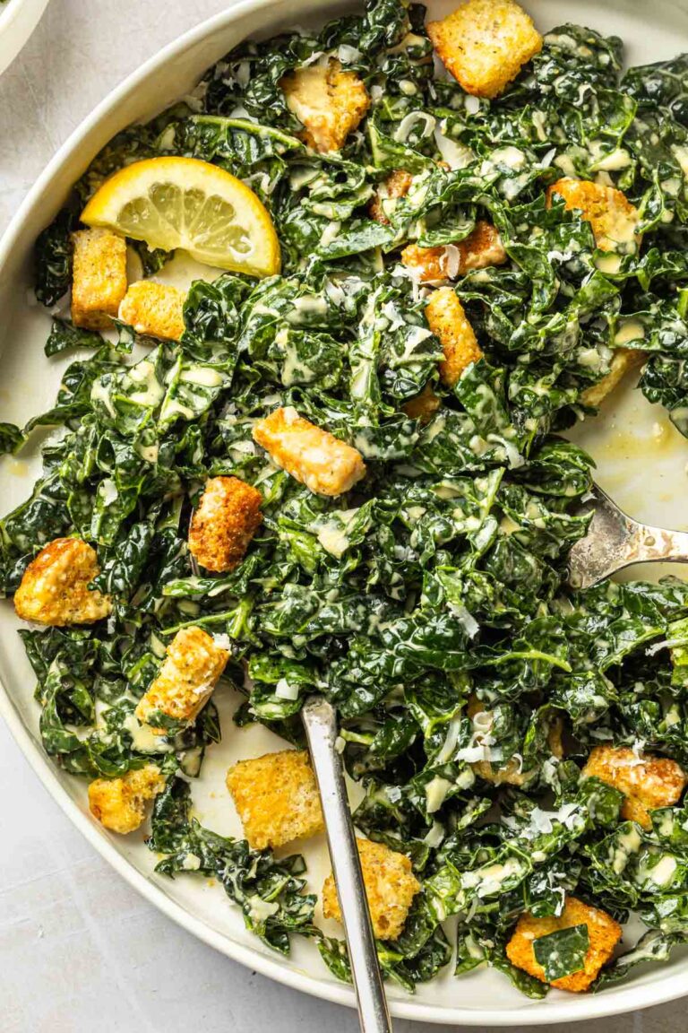 Kale Caesar Salad Recipe