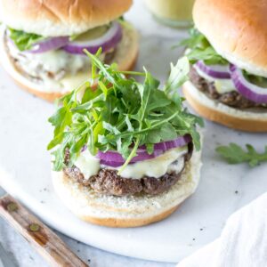 lamb burger recipe without top bun