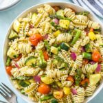 roasted vegetable pasta salad