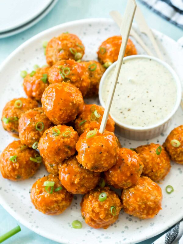 buffalo chicken meatballs recipe