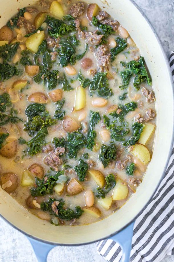 sausage and kale soup recipe