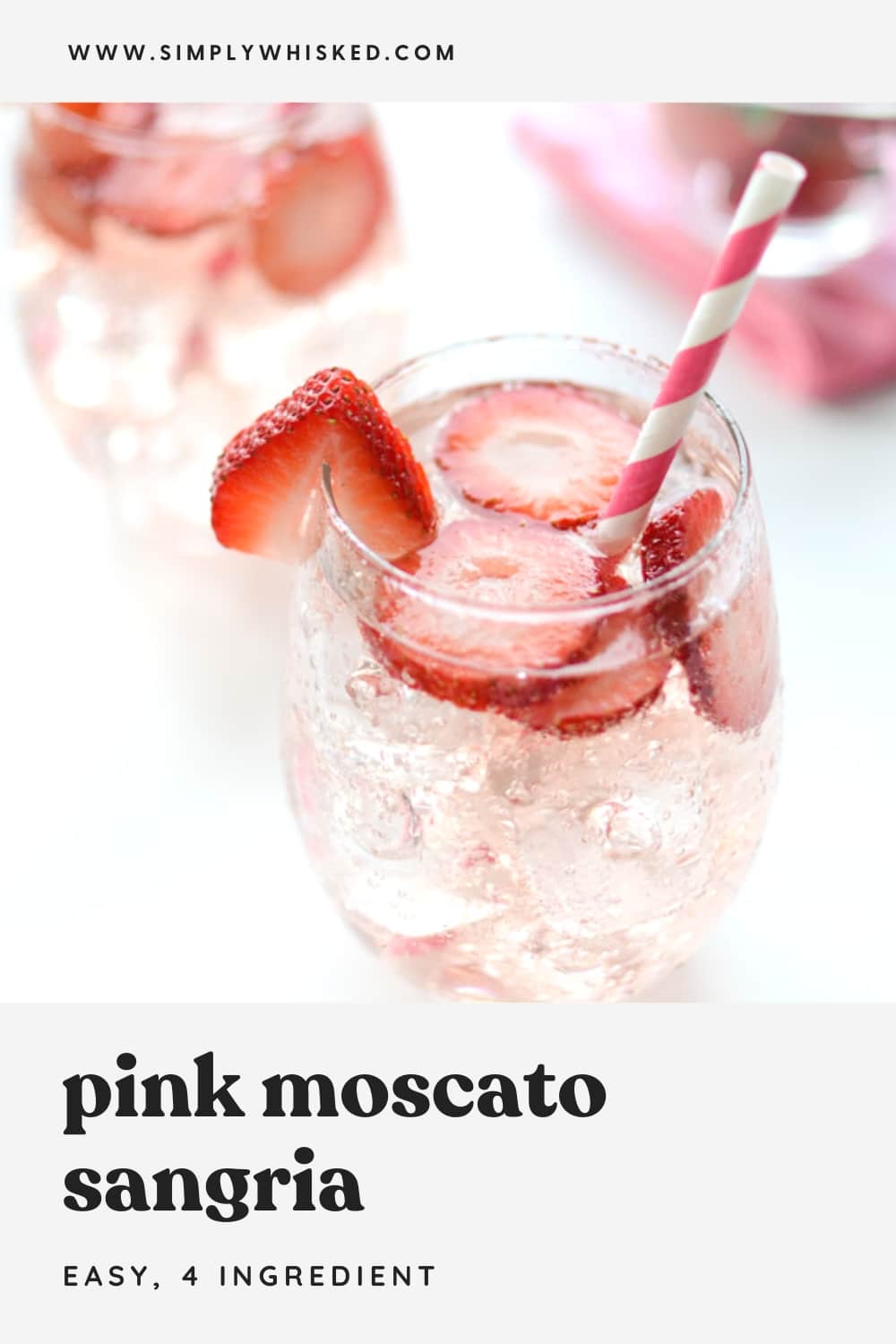 Easy Pink Moscato Sangria Simply Whisked,Combination Coffee And Espresso Maker