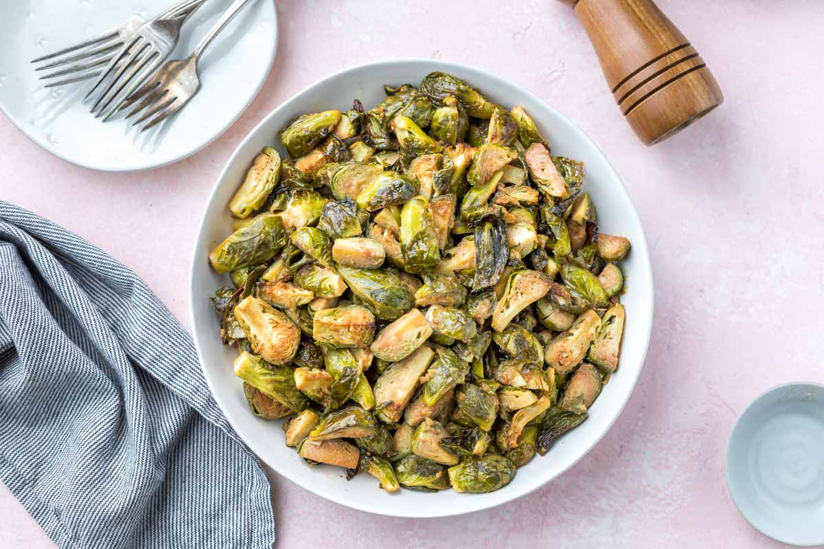 crispy roasted brussels sprouts recipe