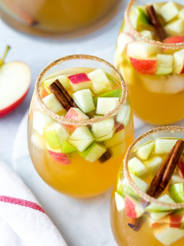 apple cider sangria recipe for fall