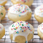 anisette cookies - a classic Italian christmas cookie
