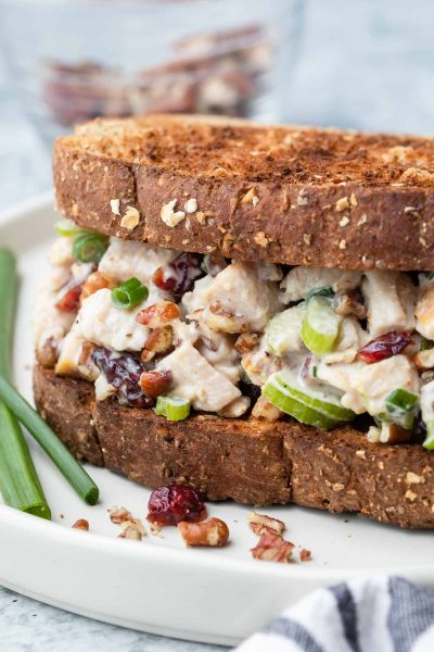 Leftover Turkey Salad (Dairy Free, Gluten Free) - Simply Whisked