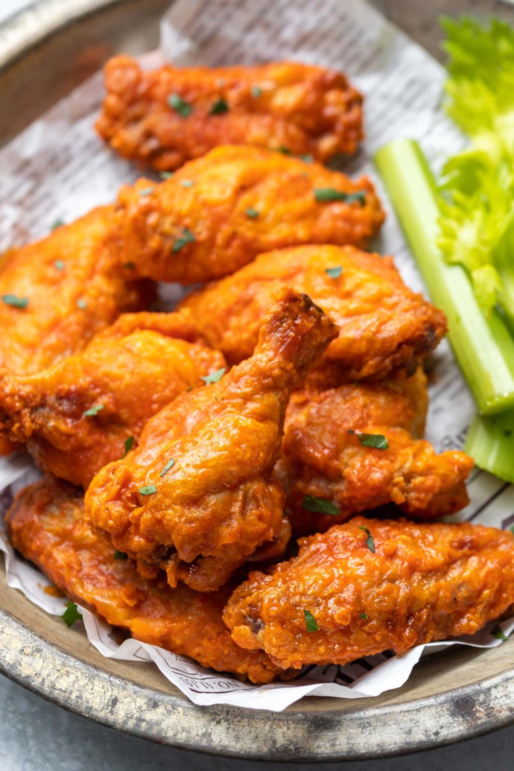 Crispy Baked Chicken Wings Recipe (Dairy Free) - Simply Whisked