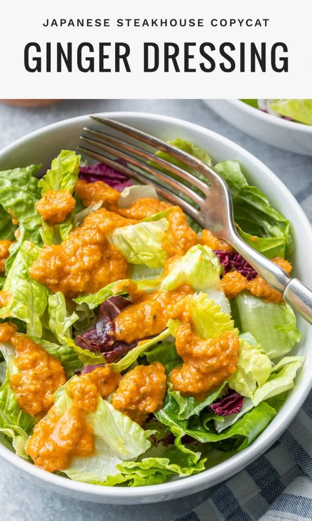 Japanese Steakhouse Copycat Ginger Dressing