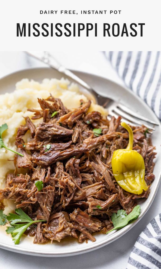 dairy free instant pot mississippi pot roast