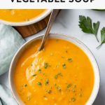 dairy free vegan creamy french vegetable soup