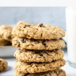 dairy free vegan oatmeal cookies
