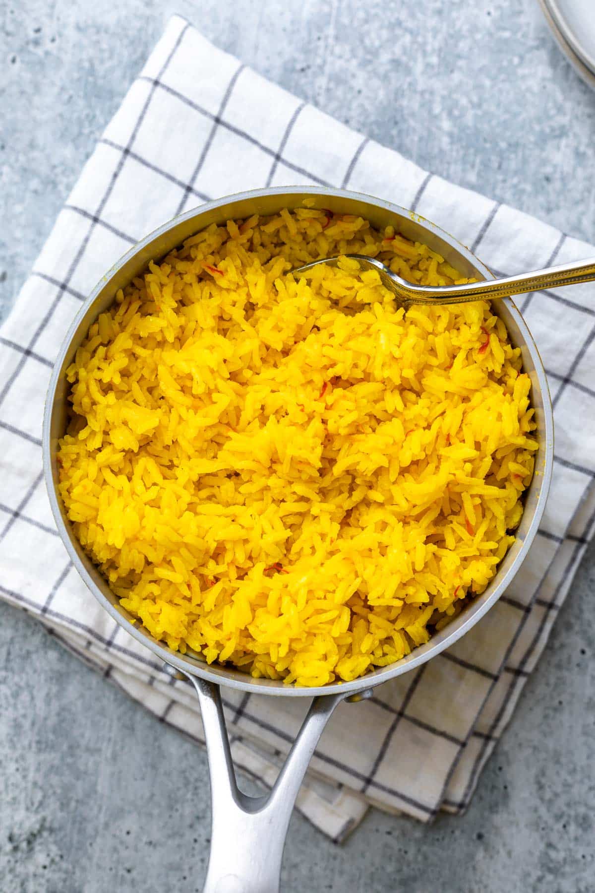Easy Saffron Rice Recipe