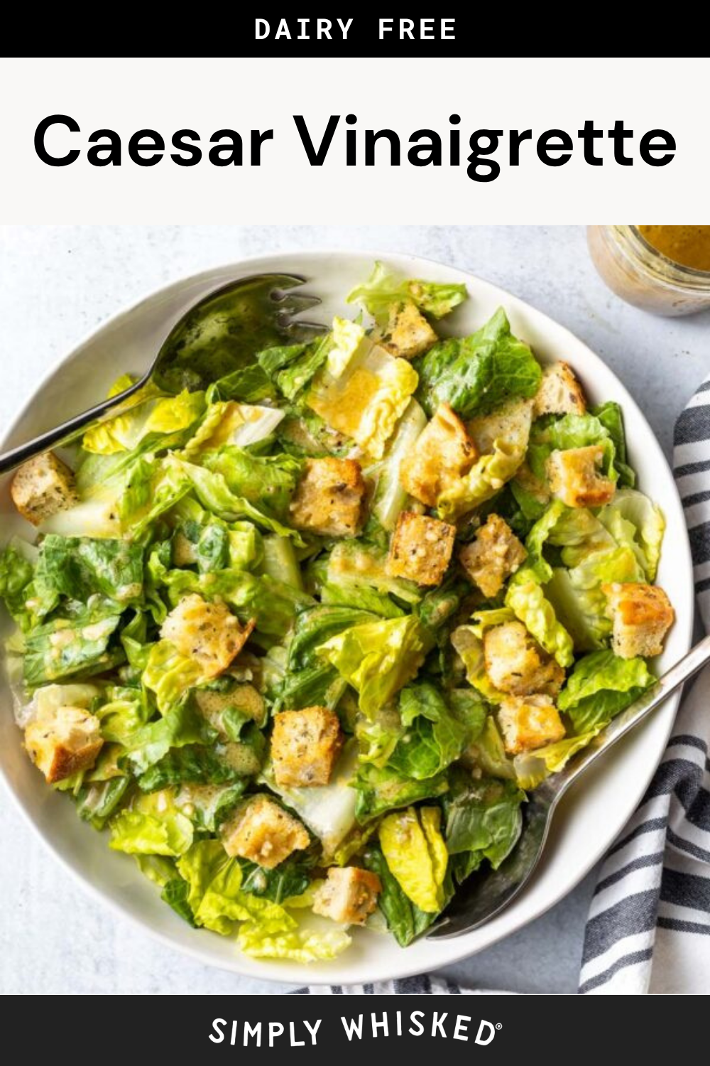 Caesar Vinaigrette (Dairy Free)