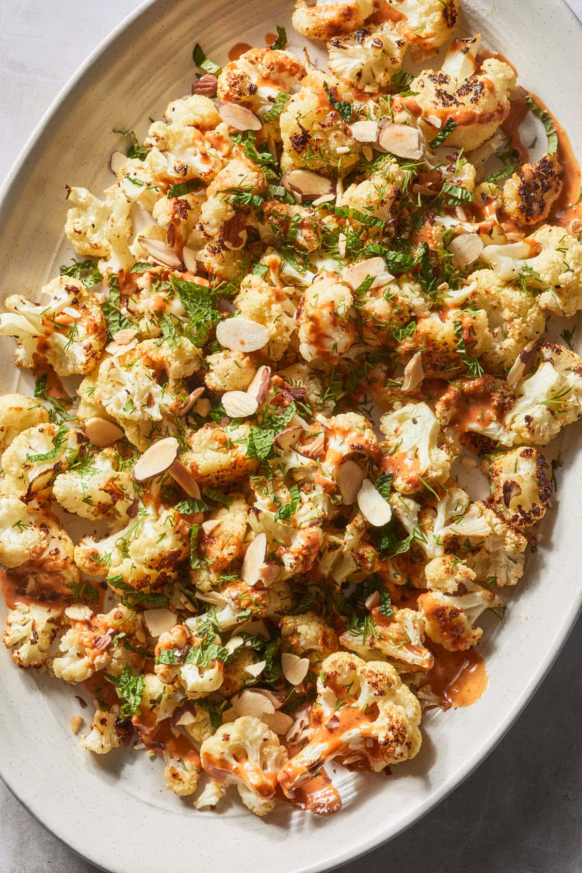Roasted Cauliflower With Tahini Harissa Sauce Simply Whisked Roasted Cauliflower With Tahini Harissa Sauce Simply Whisked
